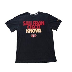 Nike 2000’s San Fran Cisco Knows Shirt San Francisco 49ers Shirt Size L